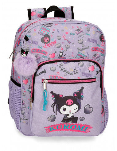 MOCHILA ESCOLA KUROMI 