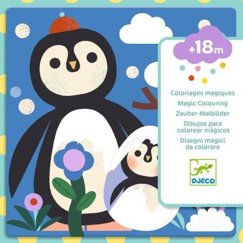 PINTURA MAGICA COM AGUA ANIMAIS BEBES 