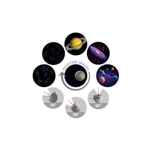 PROJETOR GALAXIA AZUL KIDYSTAR-BU
