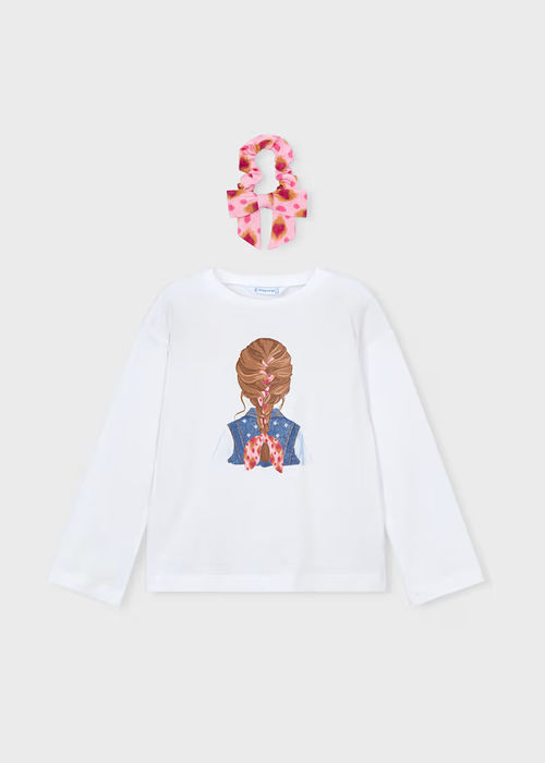 CAMISOLA C/ ACESSÓRIO DE CABELO MAYORAL 