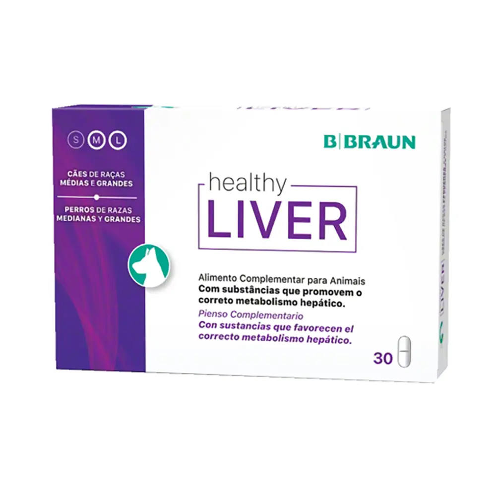 B.Braun Healthy Liver para Raças Médias e Grandes