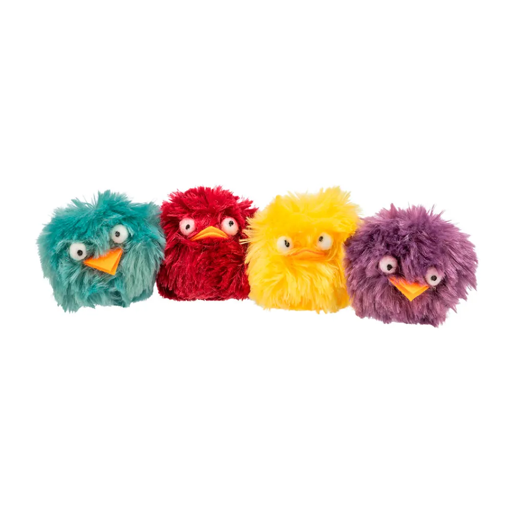18 Bolas em Peluche e Ruídos para Gatos - Trixie