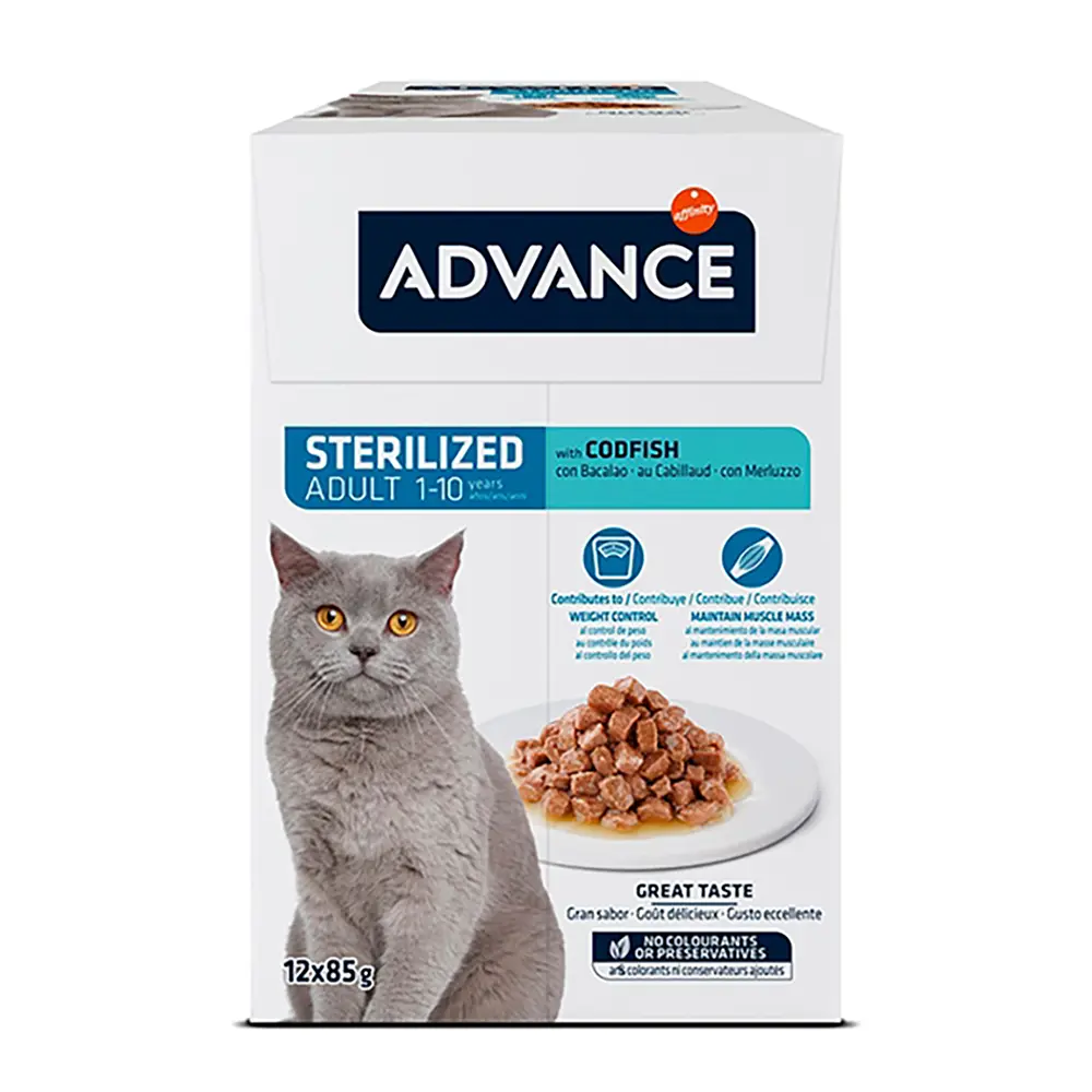Advance Cat Sterilized Codfish