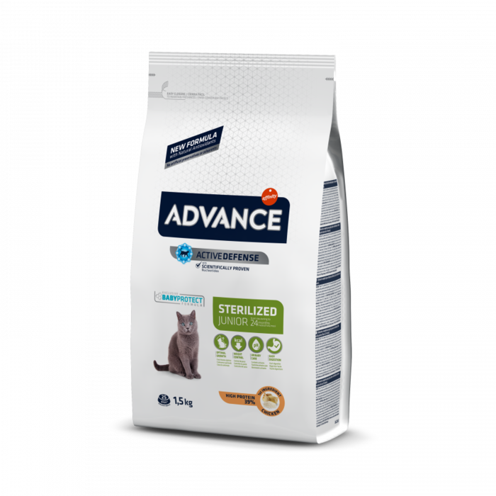 Advance Gato Júnior Esterilizado - Frango e Arroz