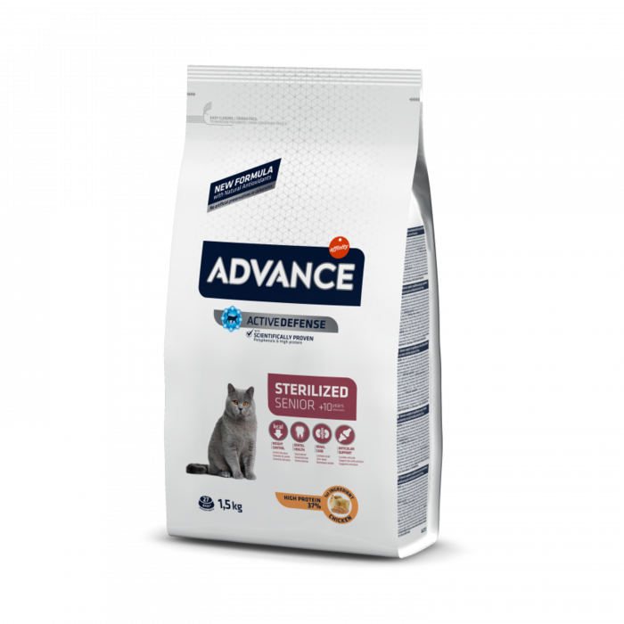 Advance Gato Sénior +10 Esterilizado - Frango