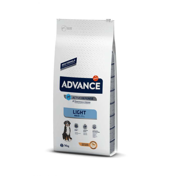 Advance Light Cão Maxi Adulto - Frango e Arroz