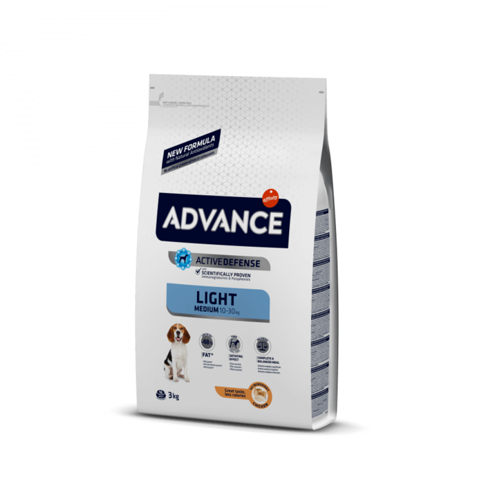 Advance Light Cão Medium Adulto - Frango e Arroz