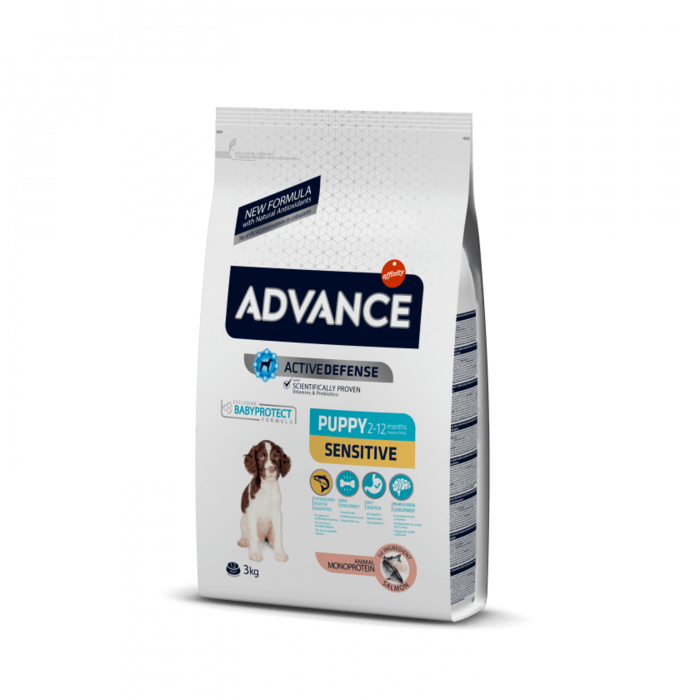 Advance Puppy Sensitive - Salmão e Arroz
