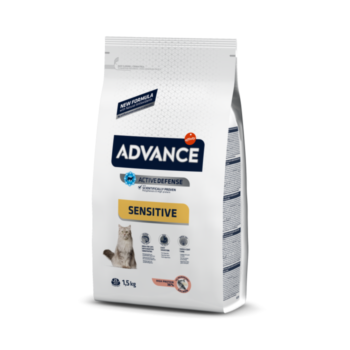 Advance Sensitive Gato Adulto - Salmão e Arroz