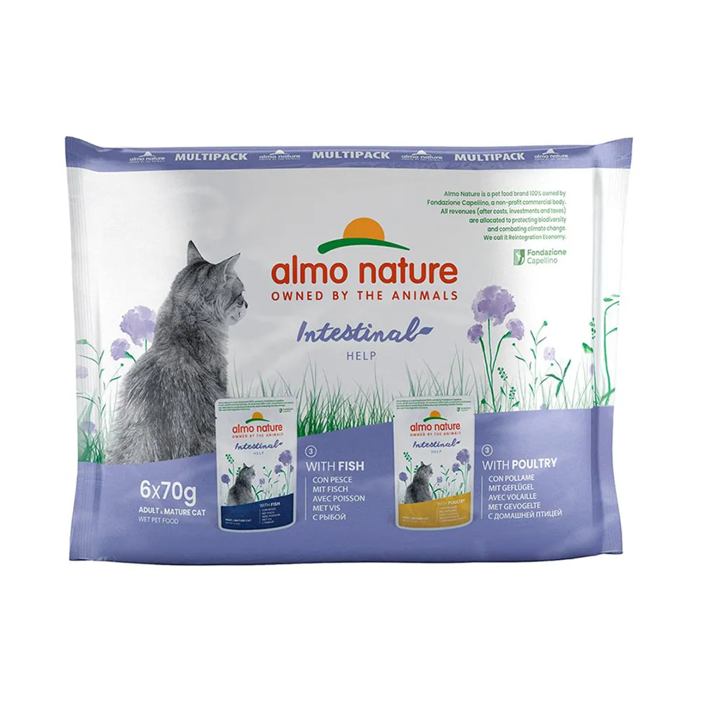 Almo Nature Cat Functional Intestinal Help - Multipack