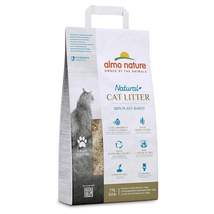 Almo Nature Cat Litter - Grain Texture