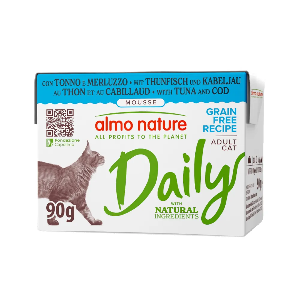 Almo Nature Daily Gato - Atum e Bacalhau