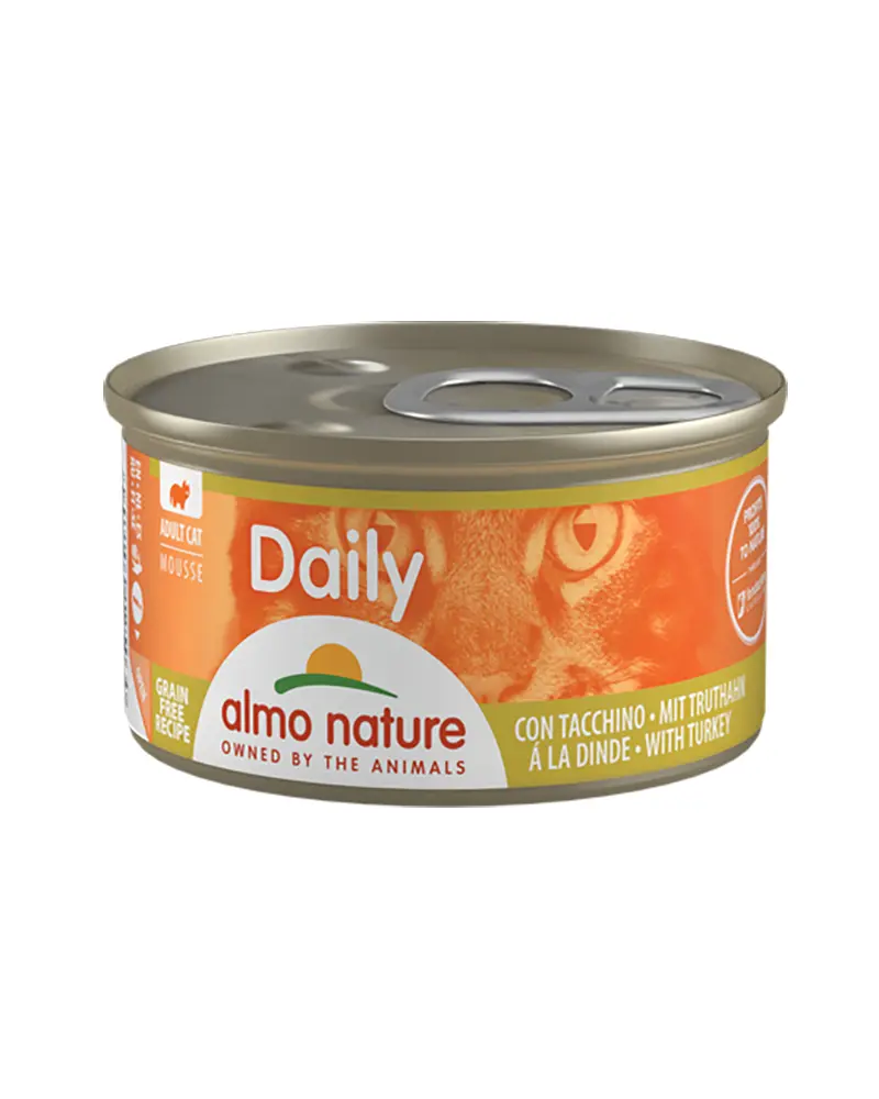 Almo Nature Daily Gato - Pedaços de Peru e Frango