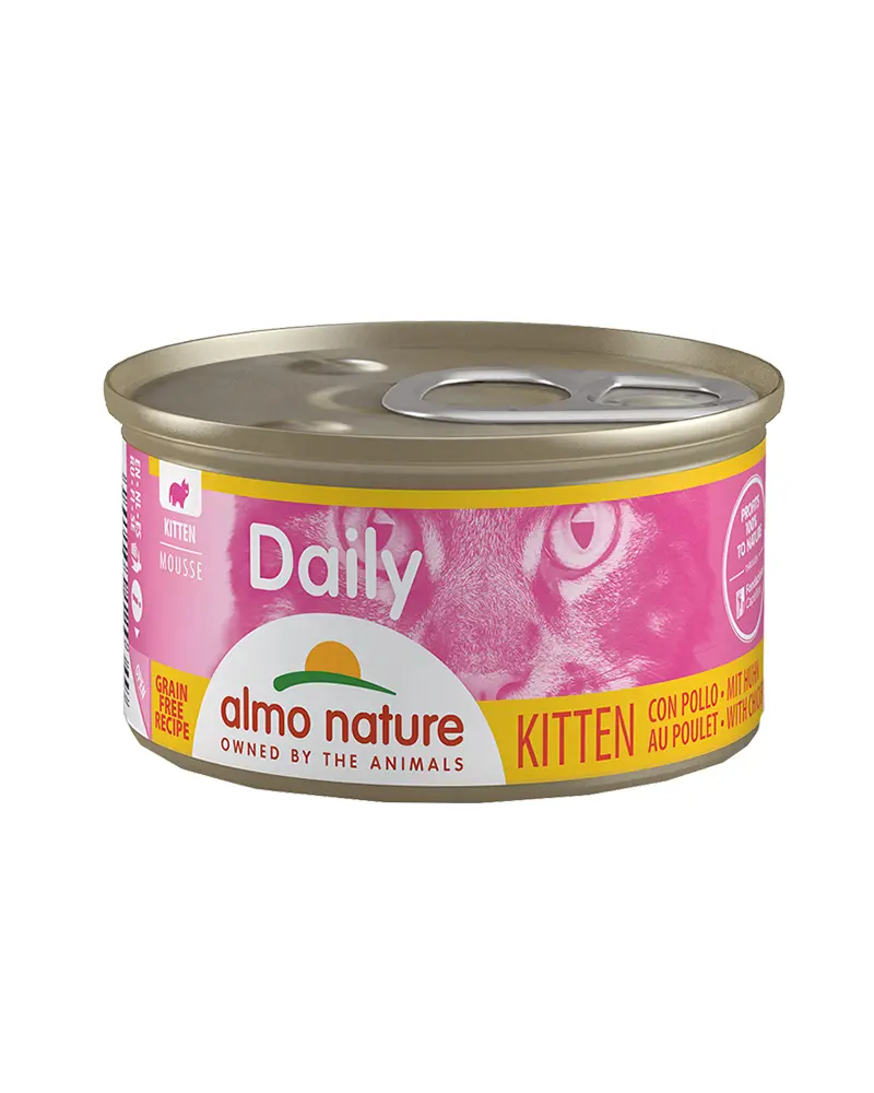 Almo Nature Daily Kitten - Mousse Frango