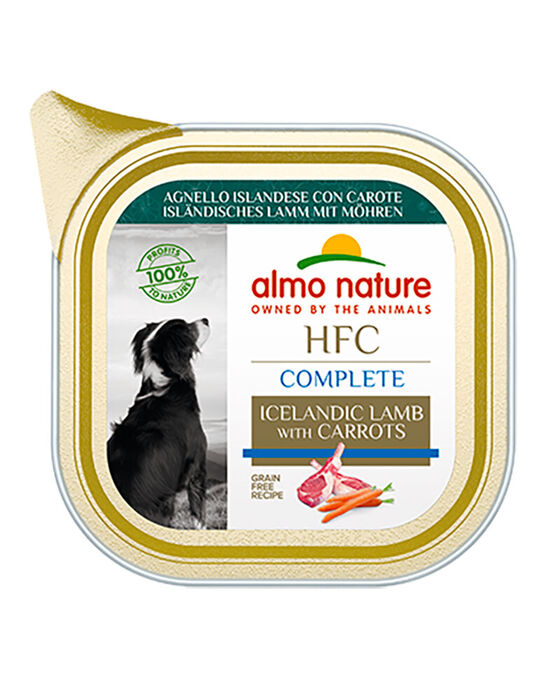 Almo Nature HFC Complete Cão - Terrina Cordeiro Islandês com Cenoura