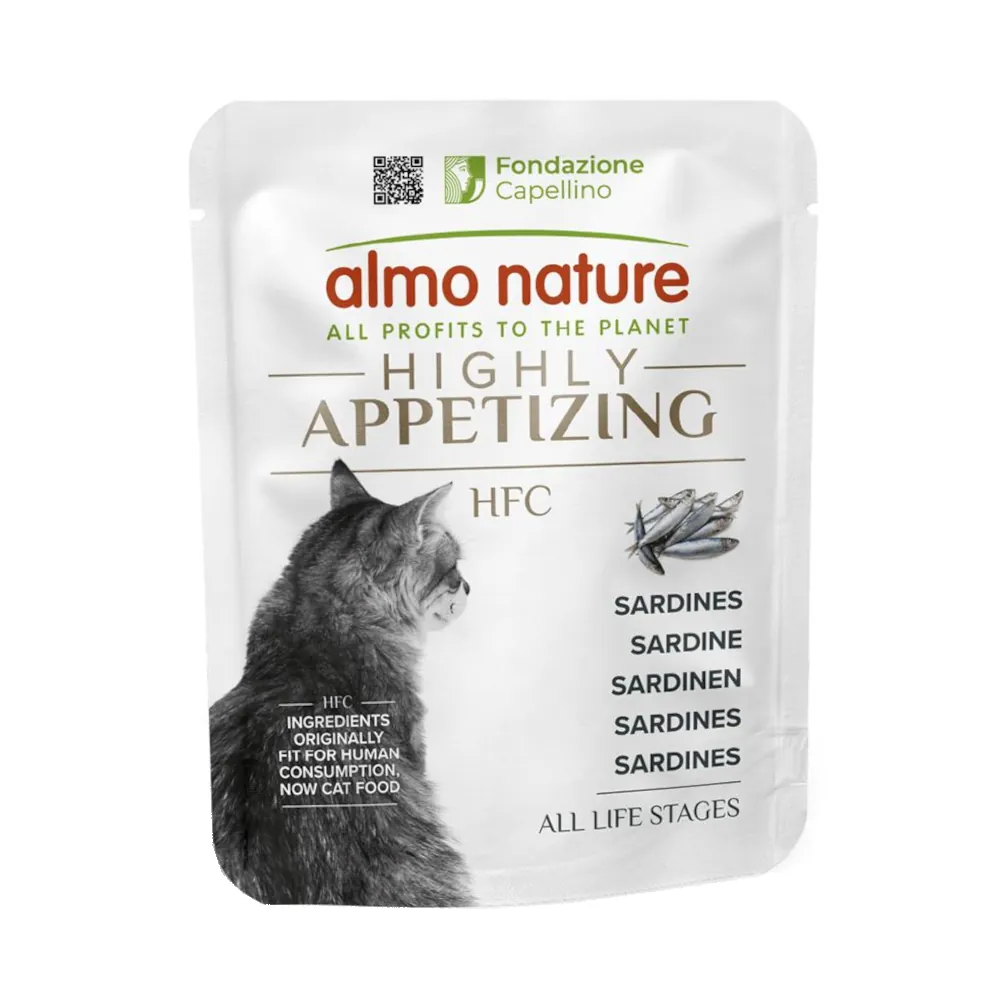 Almo Nature HFC Highly Appetizing Gato - Sardinha