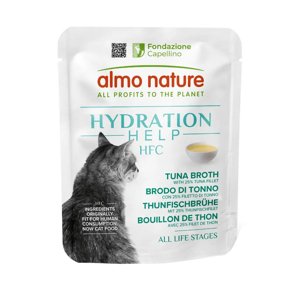 Almo Nature HFC Hydration Help Gato - Caldo de Atum