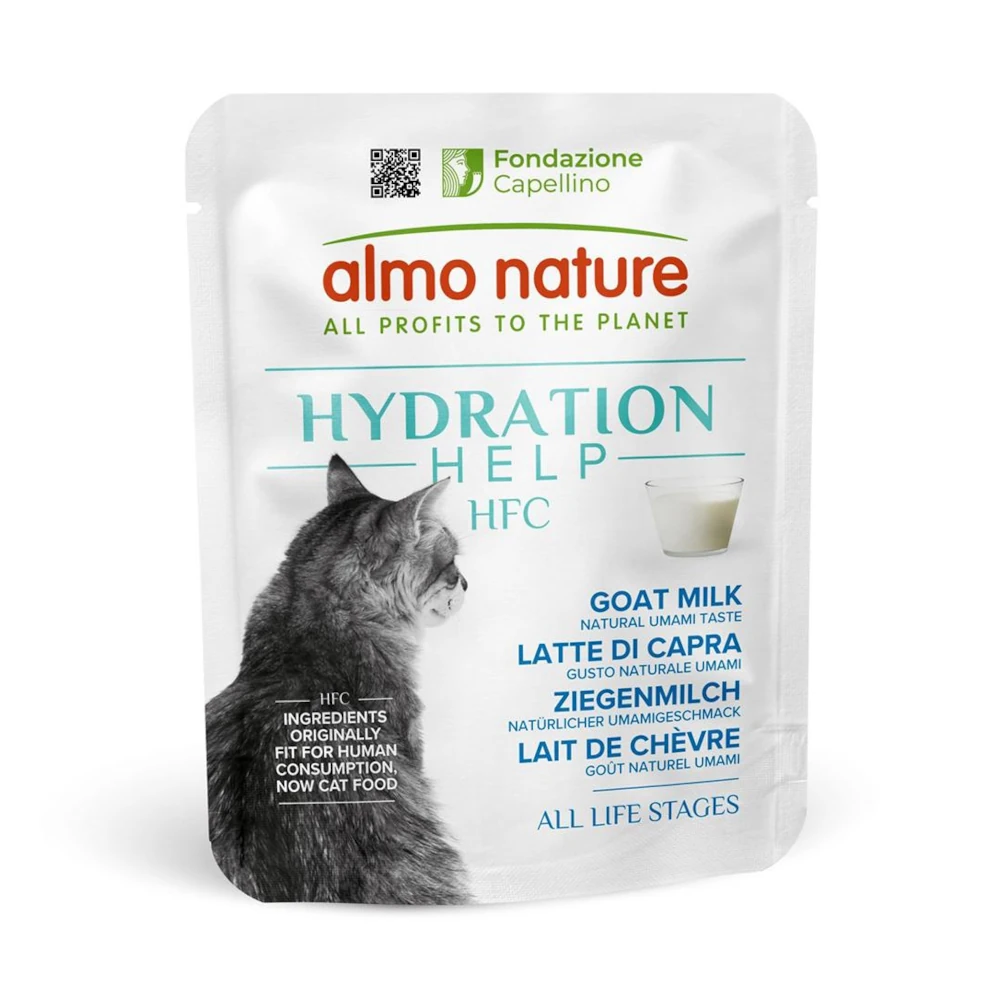 Almo Nature HFC Hydration Help Gato - Leite de Cabra