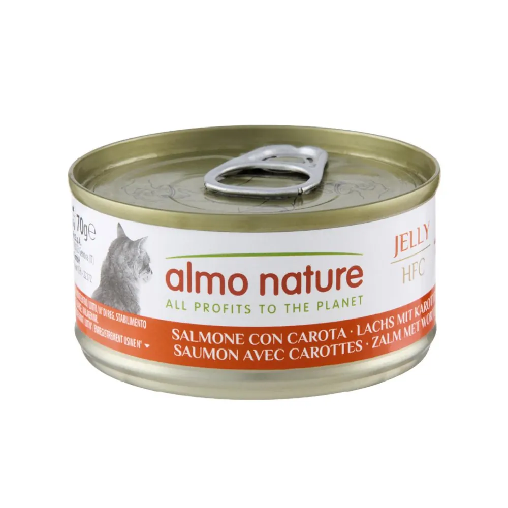 Almo Nature HFC Jelly Gato - Salmão e Cenoura