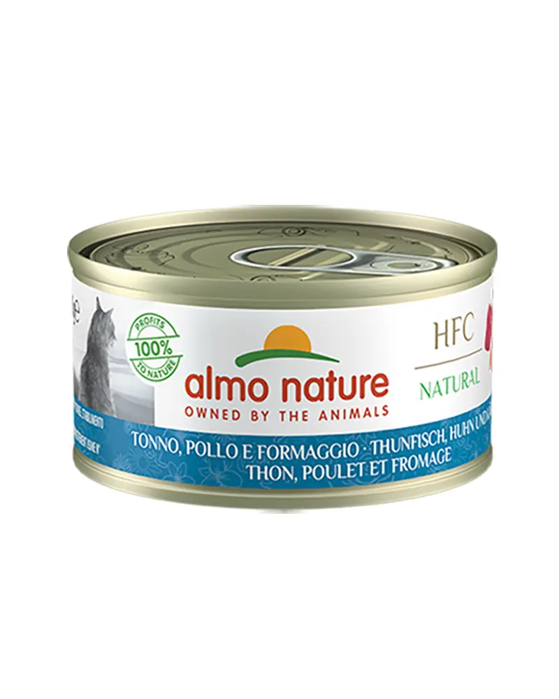 Almo Nature HFC Natural Gato - Atum, Frango e Queijo