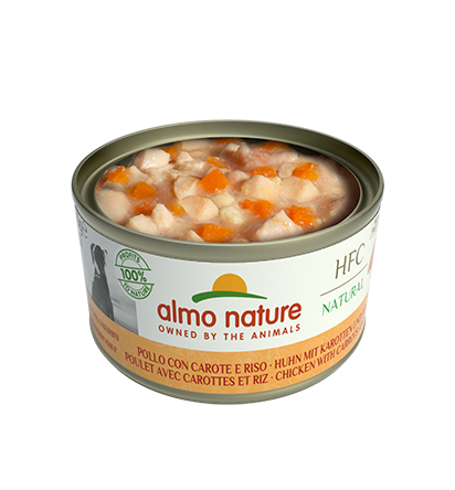 Almo Nature HFC Natural Cão - Frango, Cenoura e Arroz