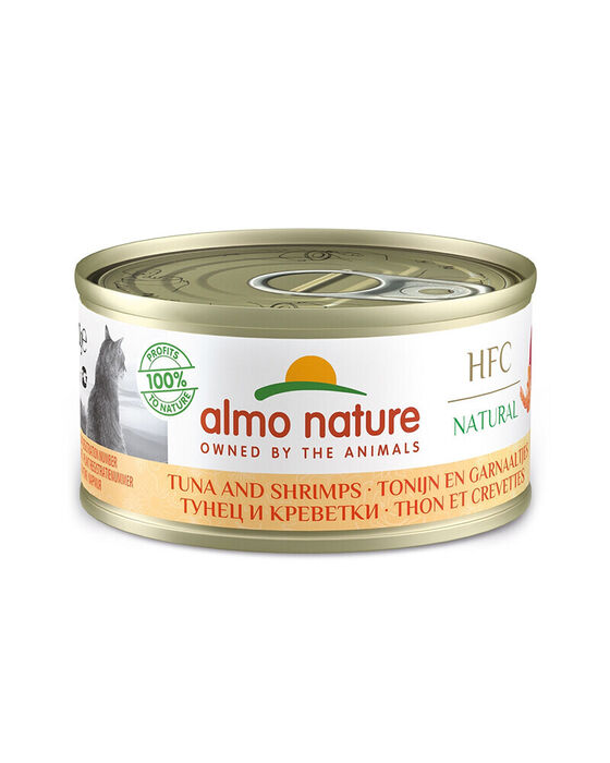 Almo Nature HFC Natural Gato - Atum e Camarão