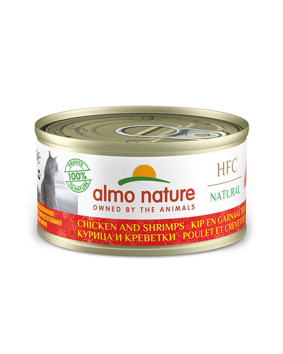 Almo Nature HFC Natural Gato - Frango e Camarão