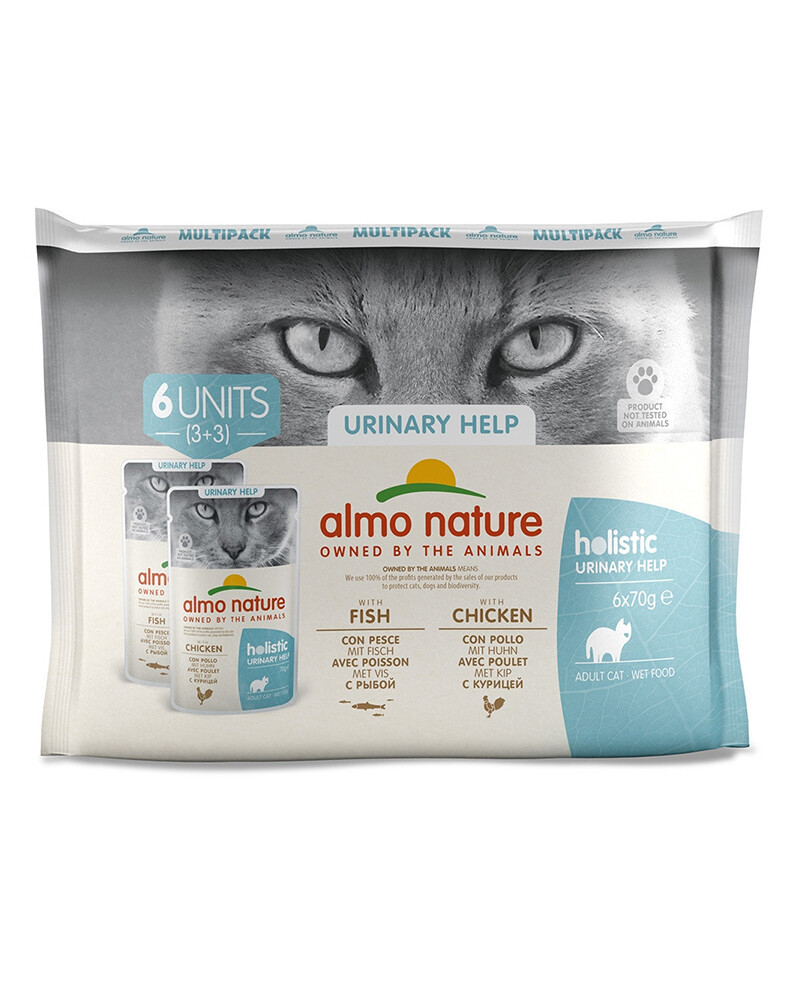 Almo Nature Holistic Urinary Help Gato - Multipack 0