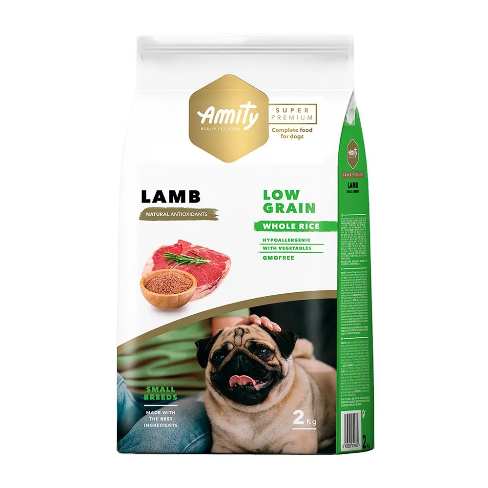 Amity Super Premium Low Grain Cão Mini Adulto - Cordeiro