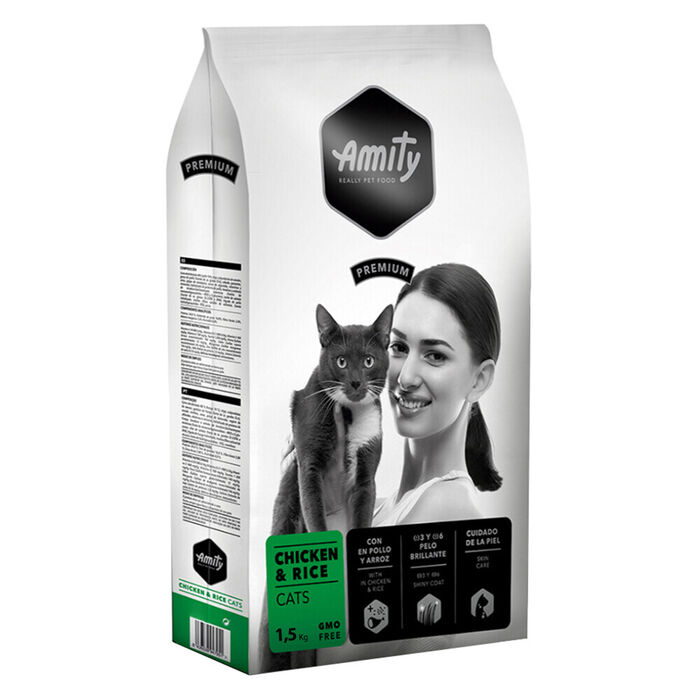 Amity Premium Chicken & Rice Cats