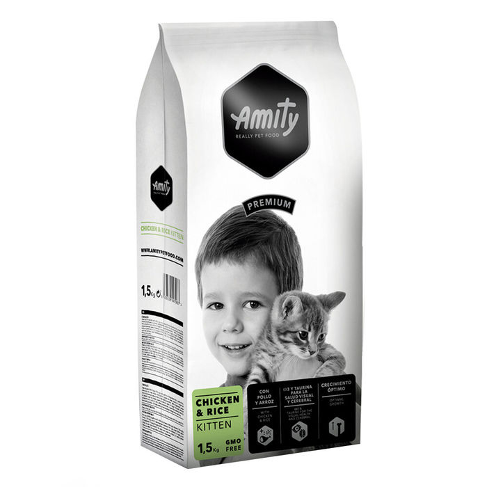 Amity Premium Chicken & Rice Kitten