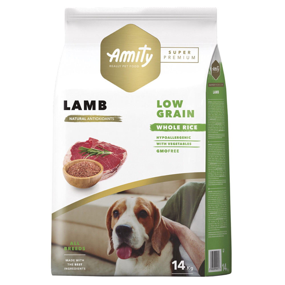 Amity Super Premium Low Grain Cão Adulto - Cordeiro 1