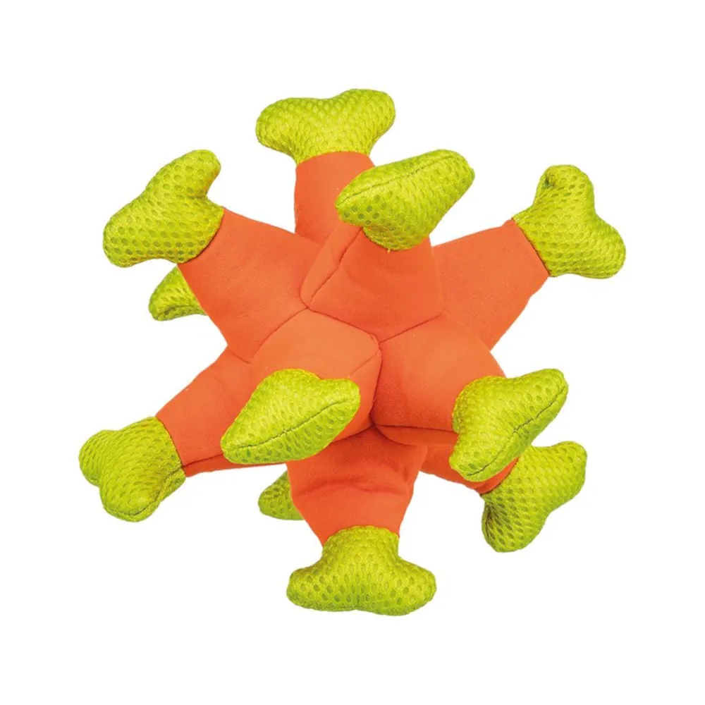 Aqua Toy - Ouriço do Mar em Poliéster com Corda para Cães - Trixie