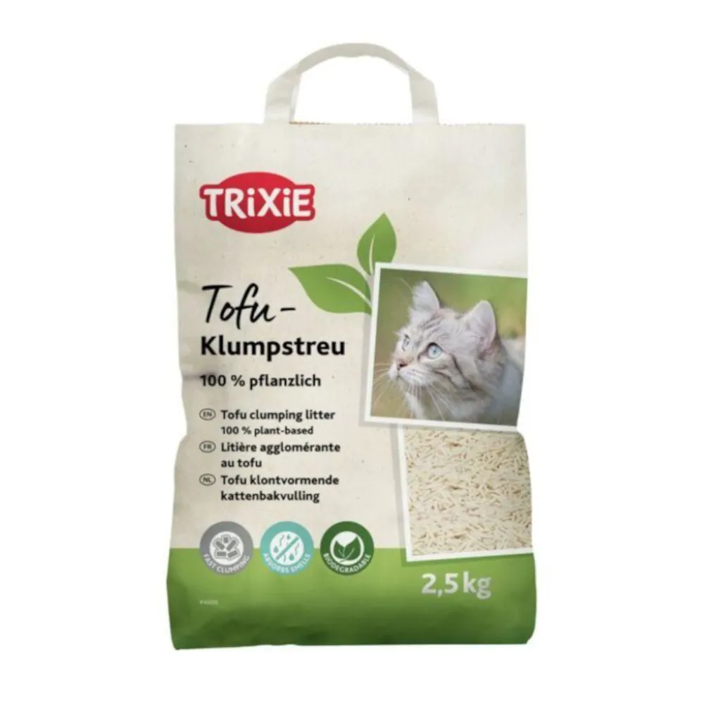 Areia Aglomerante Tofu para Gatos - Trixie