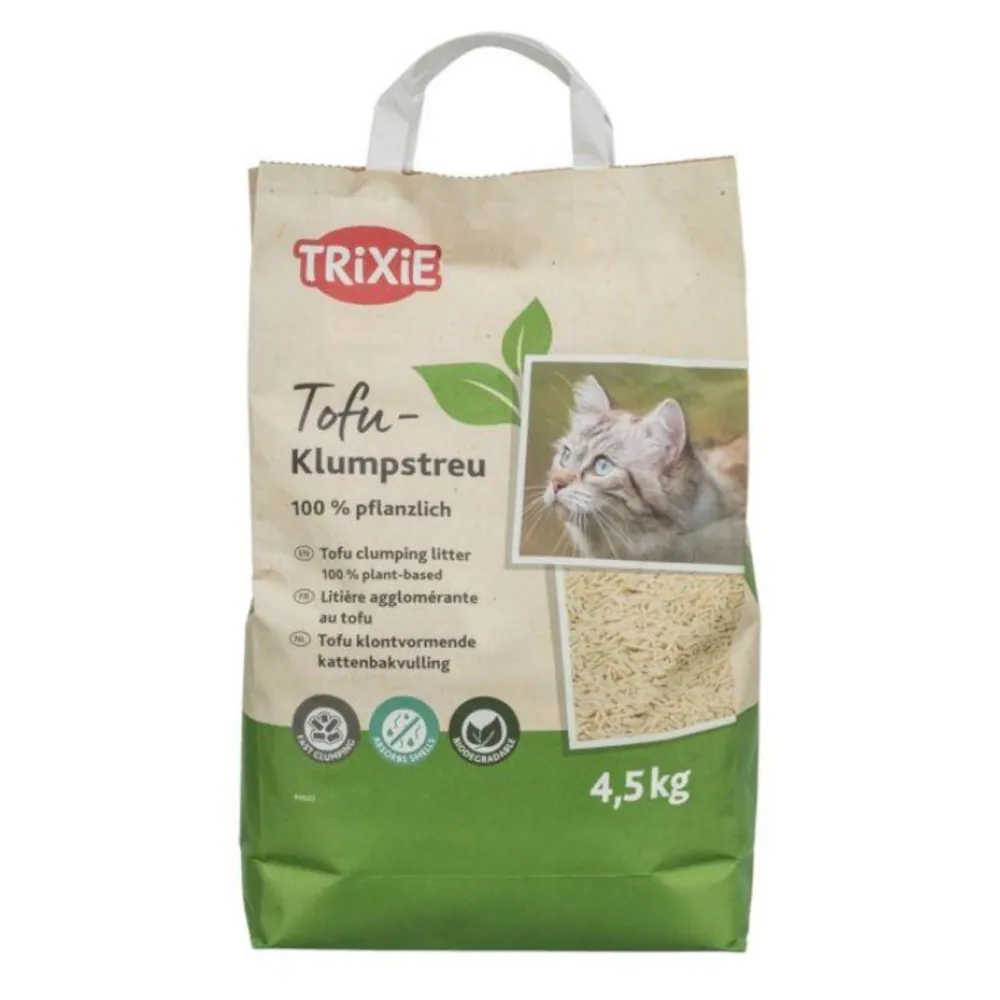 Areia Aglomerante Tofu para Gatos - Trixie