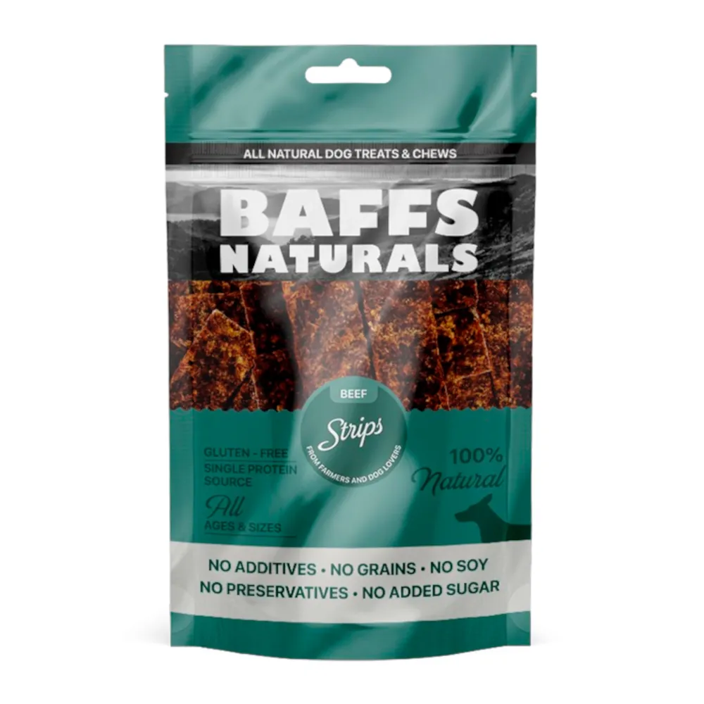 Baffs Naturals - Beef Strips