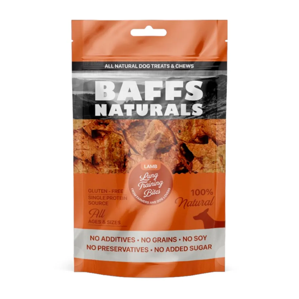 Baffs Naturals - Lamb Lung Biscuits