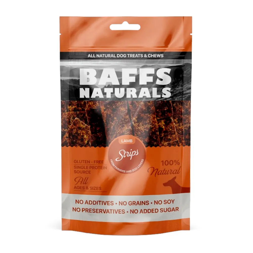 Baffs Naturals - Lamb Strips