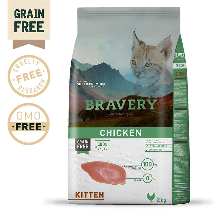 Bravery Gatinhos - Frango