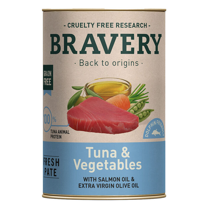 Bravery Wet Cão - Atum e Vegetais