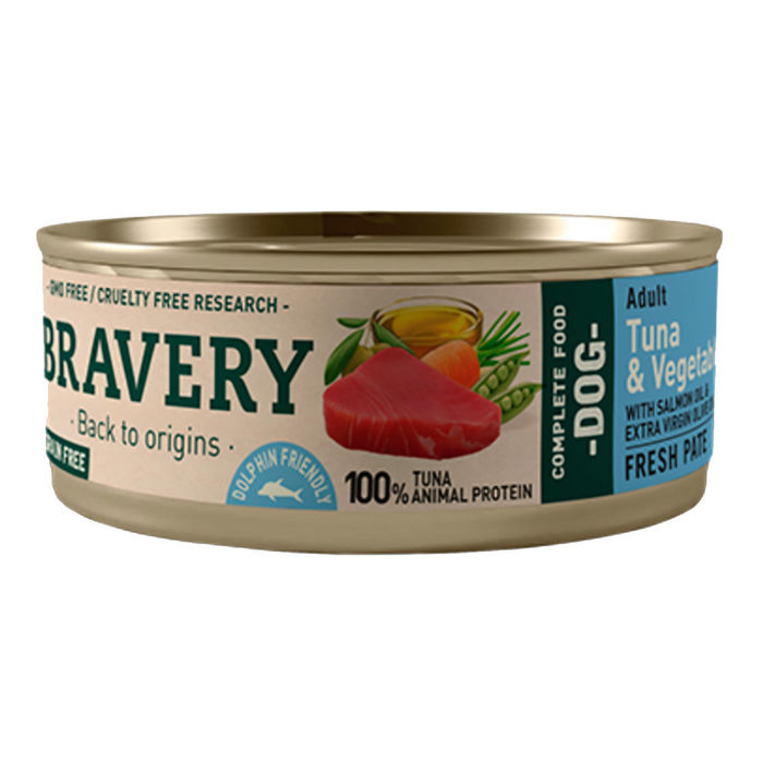 Bravery Wet Cão - Atum e Vegetais