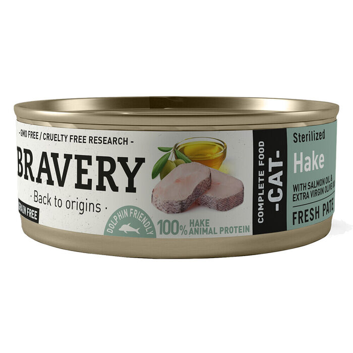 Bravery Wet Gato Esterilizado - Pescada
