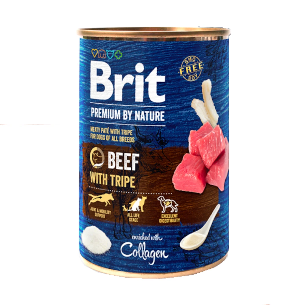 Brit Blue Nature Dog Beef with Tripe