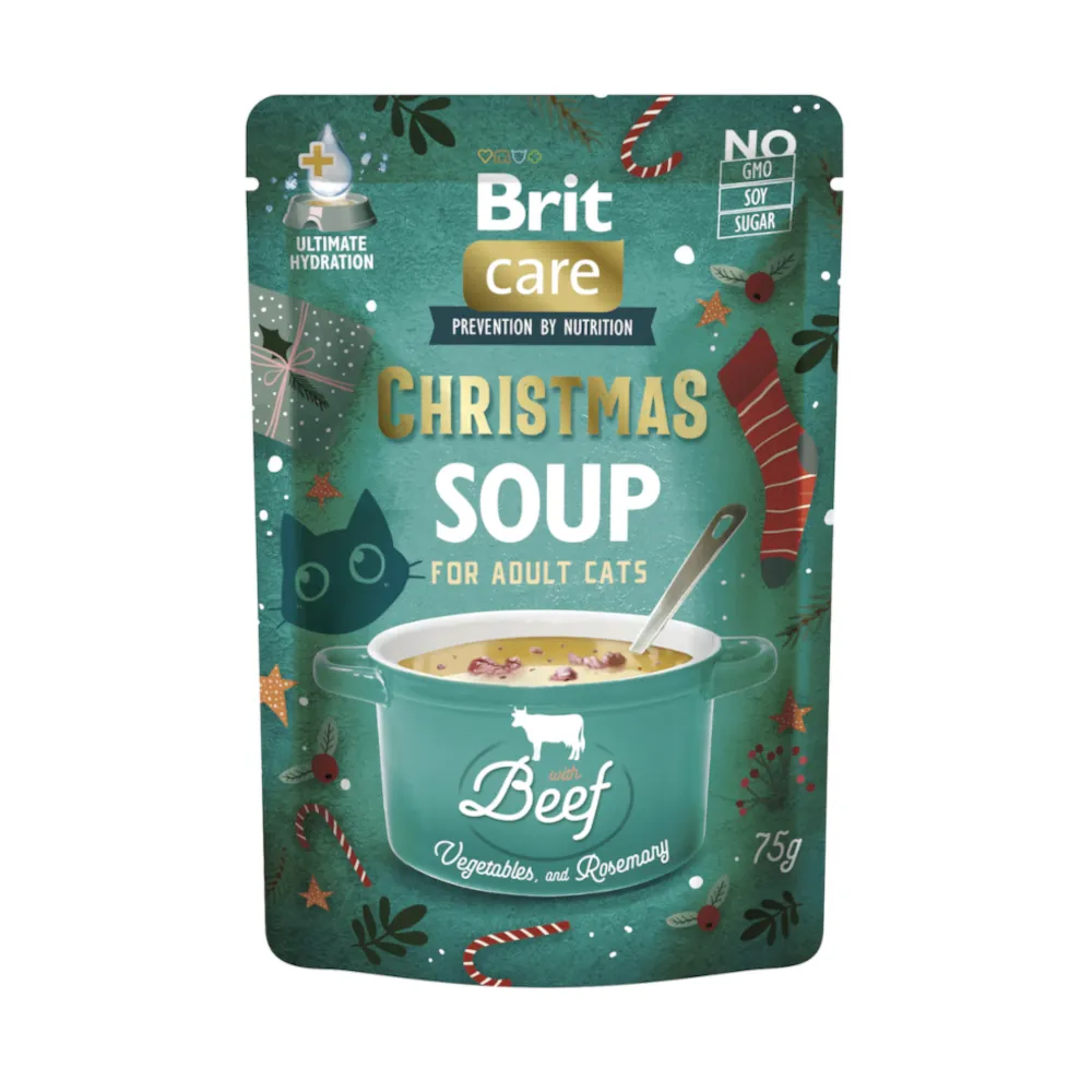 Brit Care Cat Christmas Beef Soup