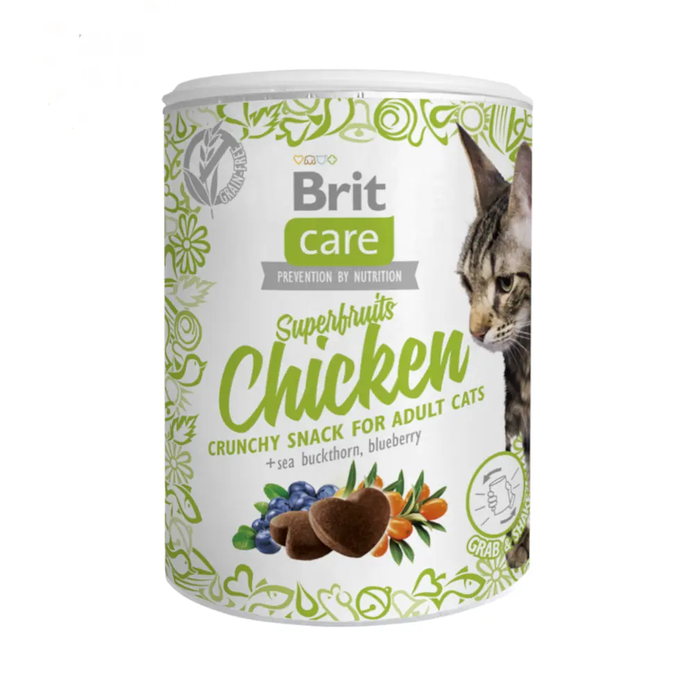 Brit Care Cat Snack Superfruits Chicken