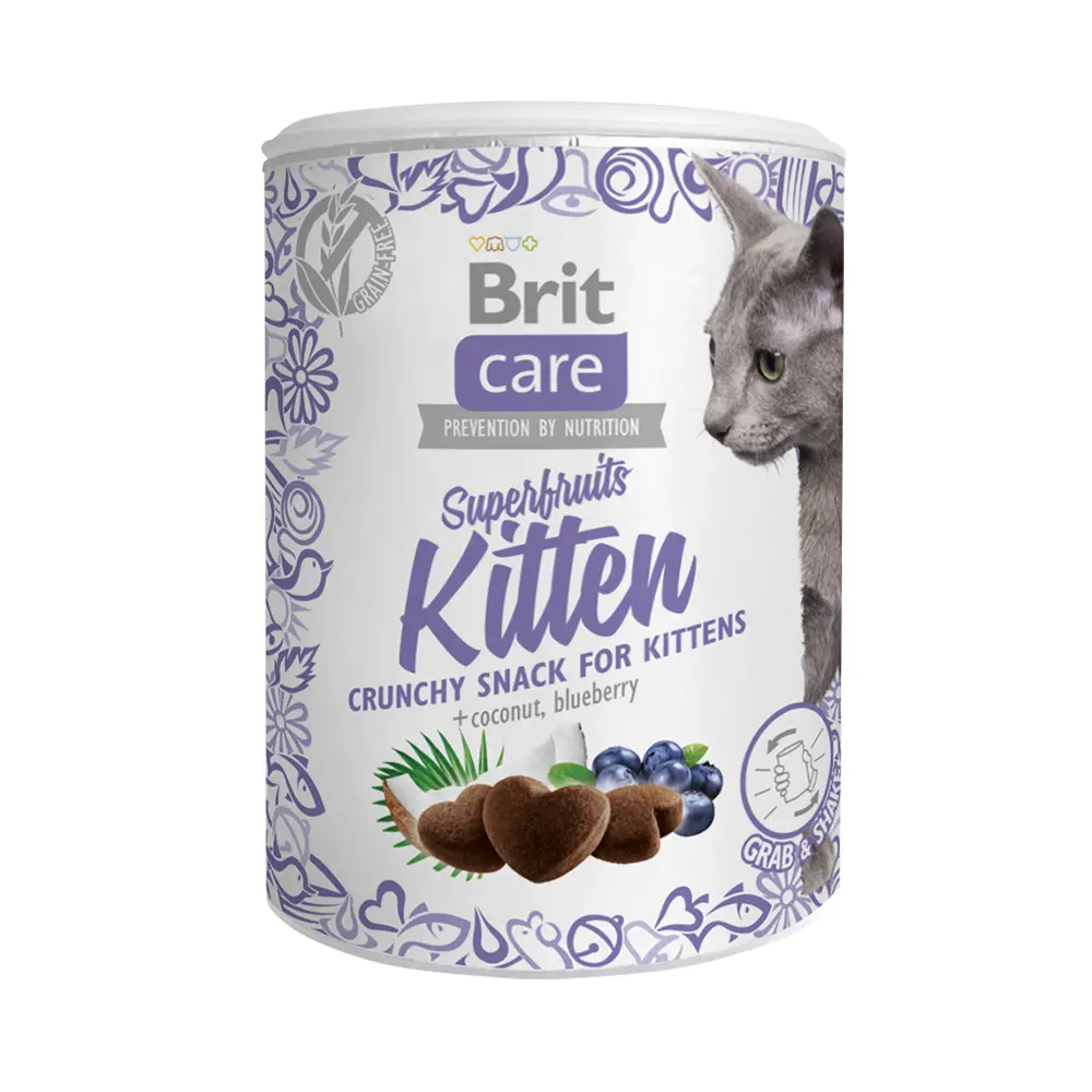 Brit Care Cat Snack Superfruits Kitten