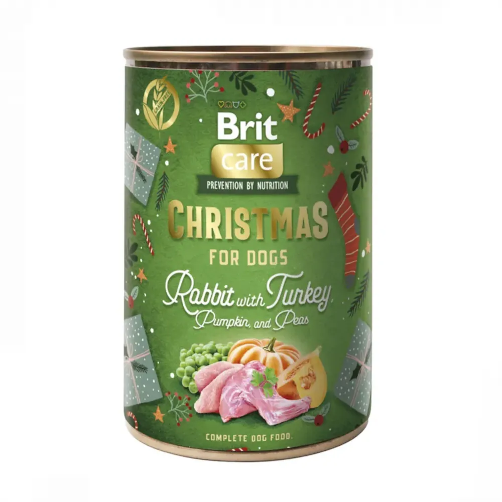 Brit Care Dog Christmas Rabbit & Turkey