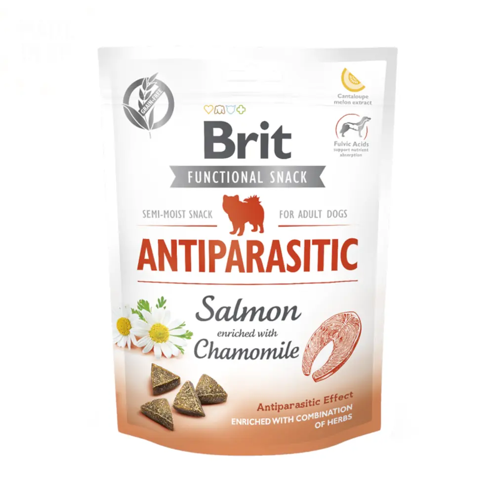 Brit Care Dog Functional Snack Antiparasitic Salmon