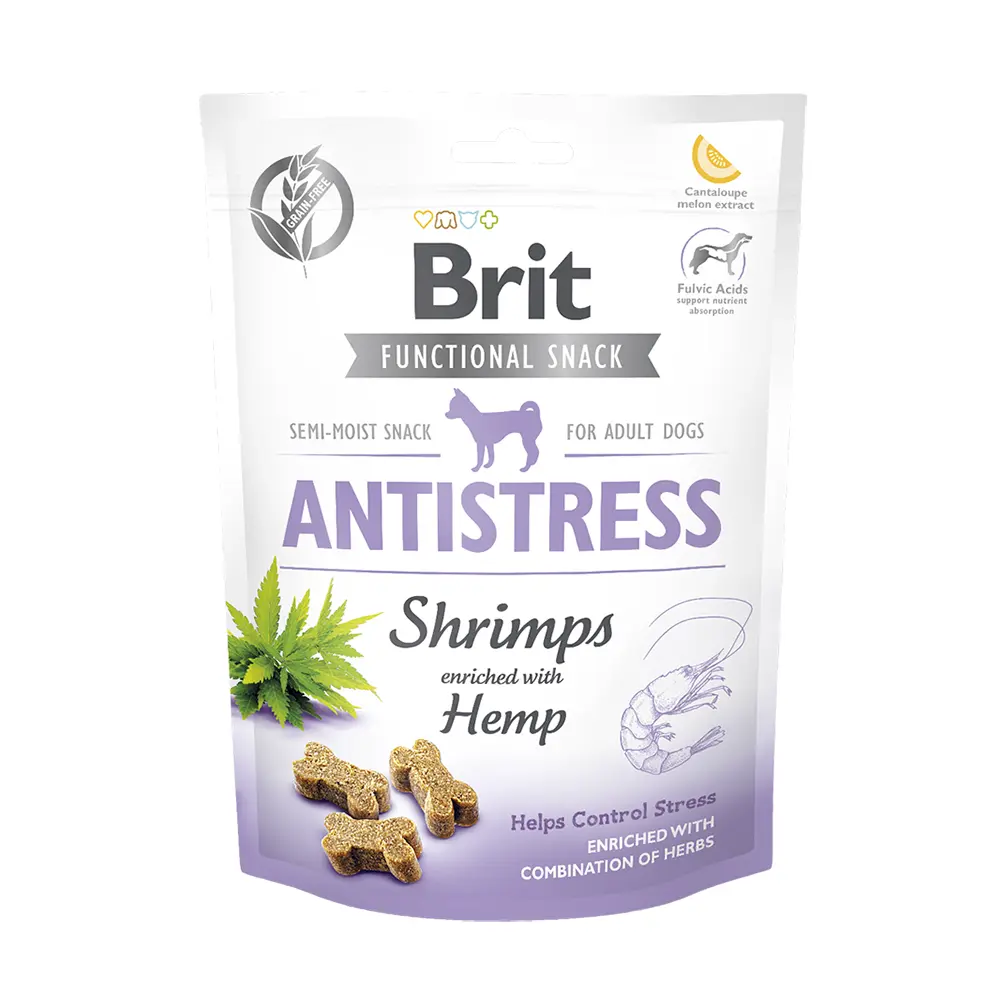 Brit Care Dog Functional Snack Antistress Shrimps