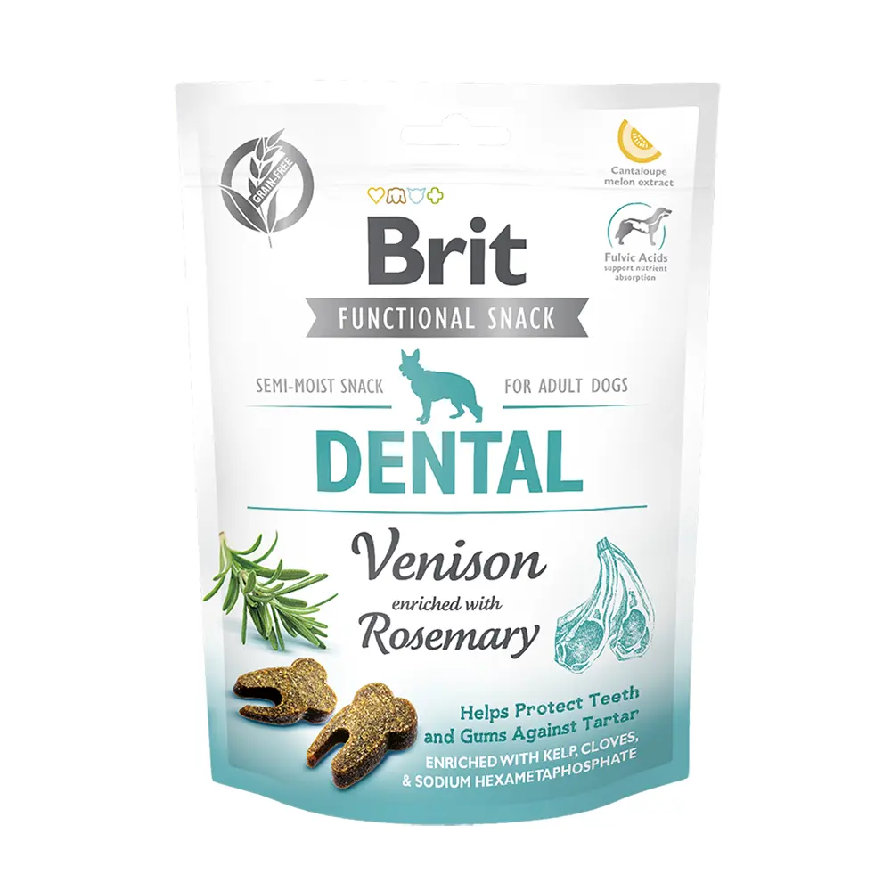Brit Care Dog Functional Snack Dental Venison